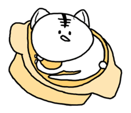 Stylish pretty Cat sticker #9830074