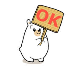 Siroikumasan sticker sticker #9830384