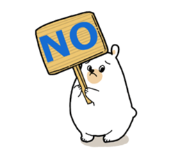 Siroikumasan sticker sticker #9830385