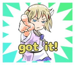 Online! Hizumi-chan Lv.3e sticker #9830817