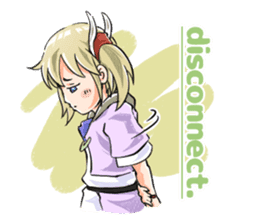 Online! Hizumi-chan Lv.3e sticker #9830820