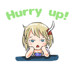 Online! Hizumi-chan Lv.3e sticker #9830830