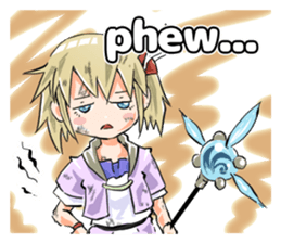Online! Hizumi-chan Lv.3e sticker #9830836
