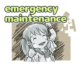 Online! Hizumi-chan Lv.3e sticker #9830838