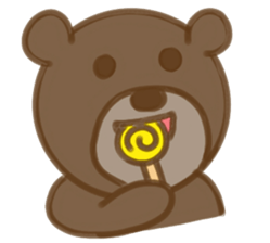 Big bear face sticker #9831163