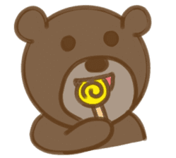 Big bear face sticker #9831163