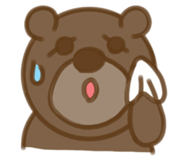 Big bear face sticker #9831165