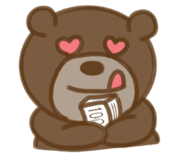 Big bear face sticker #9831166