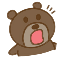 Big bear face sticker #9831171