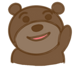 Big bear face sticker #9831177