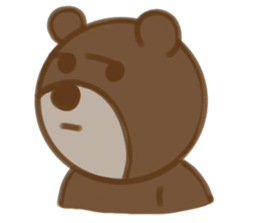 Big bear face sticker #9831188