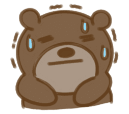 Big bear face sticker #9831190