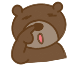 Big bear face sticker #9831192