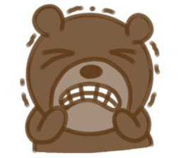 Big bear face sticker #9831194