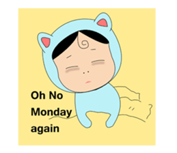 Hoody Boy sticker #9831378