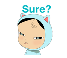 Hoody Boy sticker #9831388