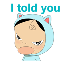 Hoody Boy sticker #9831392