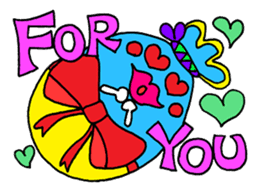 LOVE and HEART sticker sticker #9831485