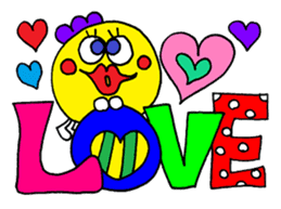 LOVE and HEART sticker sticker #9831488