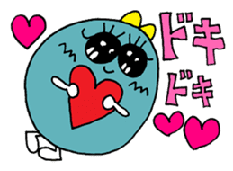 LOVE and HEART sticker sticker #9831518