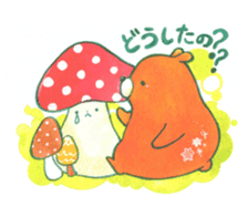 yururi, animal sticker sticker #9831550
