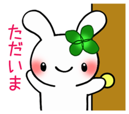 Happy Rabbit's daily life 2 sticker #9832002