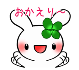 Happy Rabbit's daily life 2 sticker #9832003