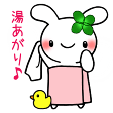 Happy Rabbit's daily life 2 sticker #9832011