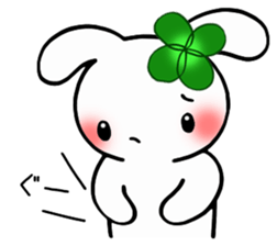 Happy Rabbit's daily life 2 sticker #9832017
