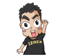 Izack sticker #9832973