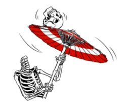 just bones6 sticker #9833642