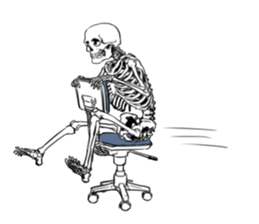 just bones6 sticker #9833643