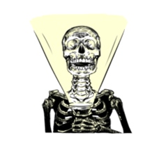 just bones6 sticker #9833648