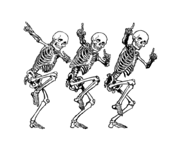 just bones6 sticker #9833649