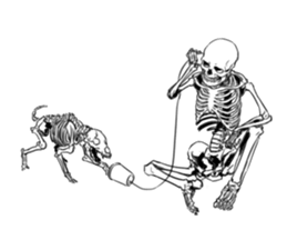 just bones6 sticker #9833654