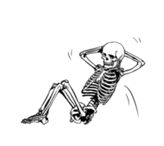 just bones6 sticker #9833657