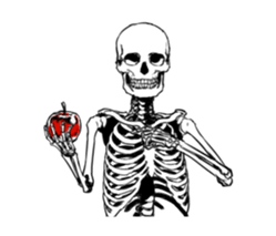 just bones6 sticker #9833658