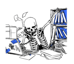 just bones6 sticker #9833661