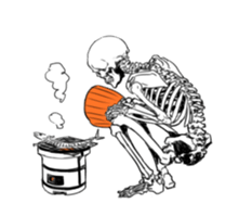 just bones6 sticker #9833665