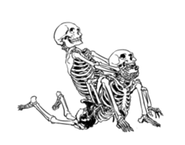 just bones6 sticker #9833669