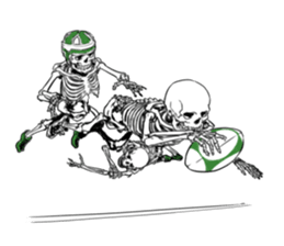 just bones6 sticker #9833671