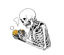 just bones6 sticker #9833674