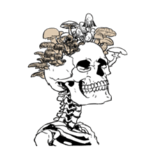just bones6 sticker #9833675