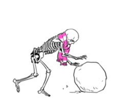 just bones6 sticker #9833676