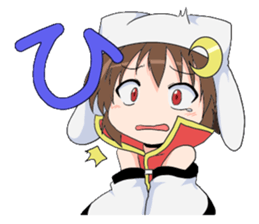 The Japanese cursive syllabary.HA~N+0~9 sticker #9833761