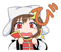 The Japanese cursive syllabary.HA~N+0~9 sticker #9833766