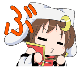 The Japanese cursive syllabary.HA~N+0~9 sticker #9833767