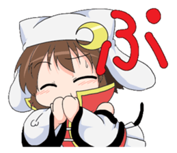 The Japanese cursive syllabary.HA~N+0~9 sticker #9833772