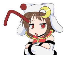 The Japanese cursive syllabary.HA~N+0~9 sticker #9833773