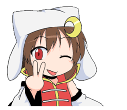 The Japanese cursive syllabary.HA~N+0~9 sticker #9833791